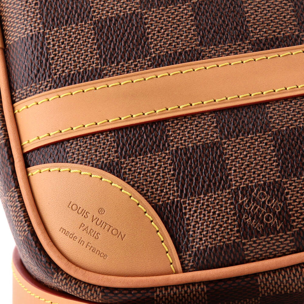 Louis Vuitton BB Valisette Souple Handbag Damier with Leather - Picture 6 of 6